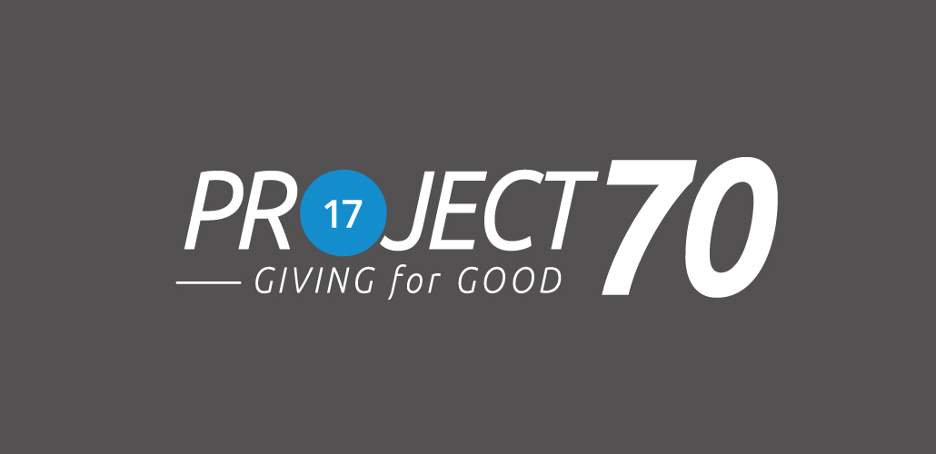 Press Release: Giving Back with Project 70