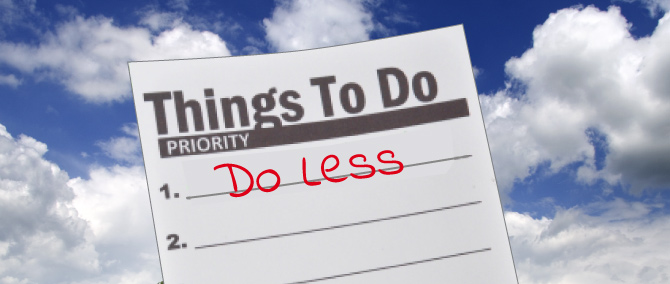 do less