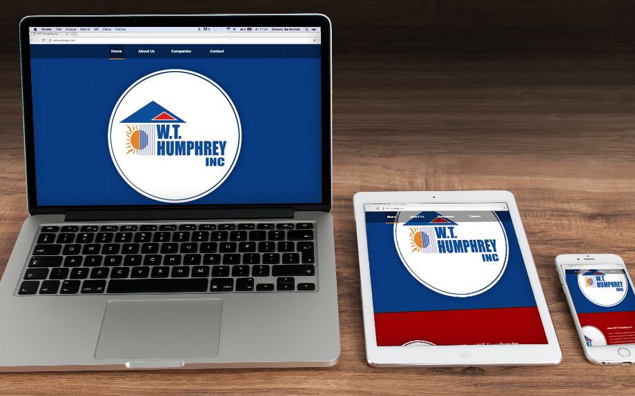WTH Branding W.T. Humphrey Corporate Website Development