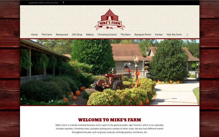 Mike's Farm Web Design