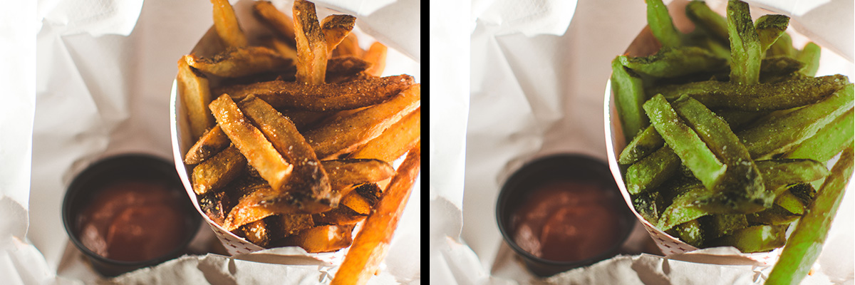 green french fries are a mental roadblock