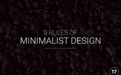 9 rules of minimalist graphic design